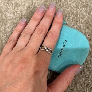 Tiffany & Co Sterling Silver Infinity Ring